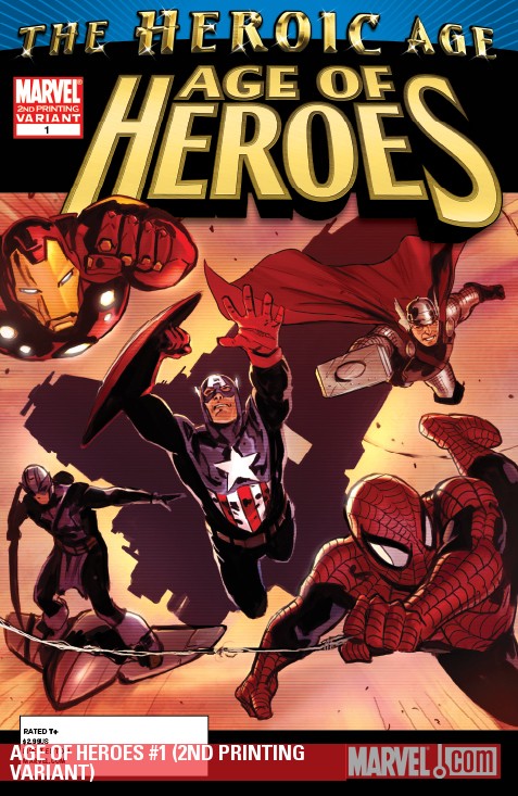 Age of Heroes #1 (2nd Printing Variant Cover)