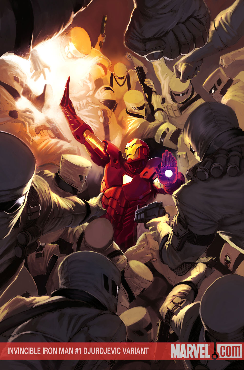 Invincible Iron Man #1 (Variant Cover)