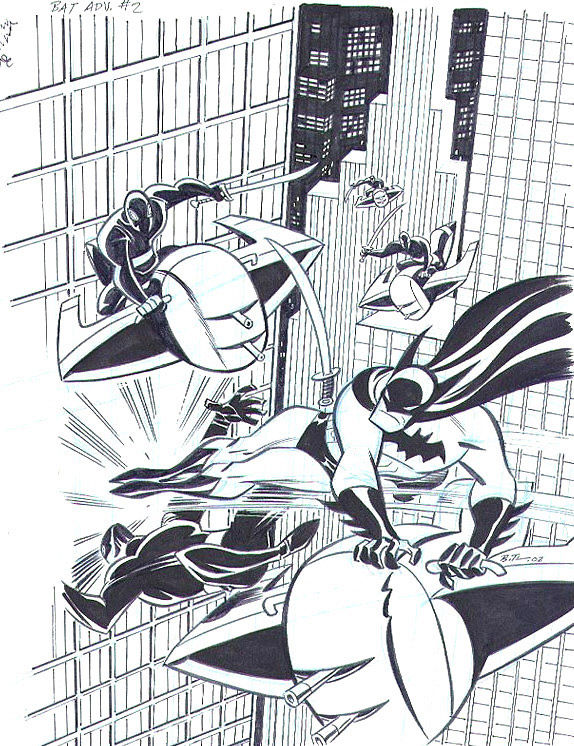Batman Adventures #2 Cover Sketch