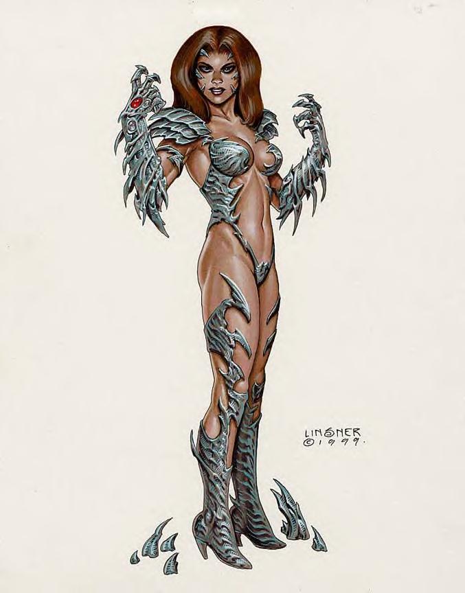 Witchblade painting