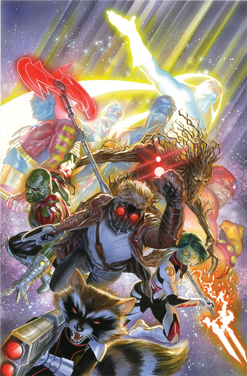 GUARDIANS OF THE GALAXY #18 Variant Cover by ALEX ROSS