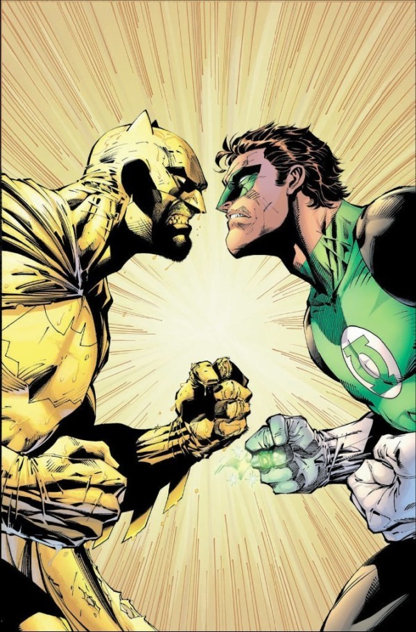 Yellow Batman vs. Green Lantern