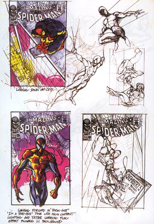 Spider-man Cover Prelims