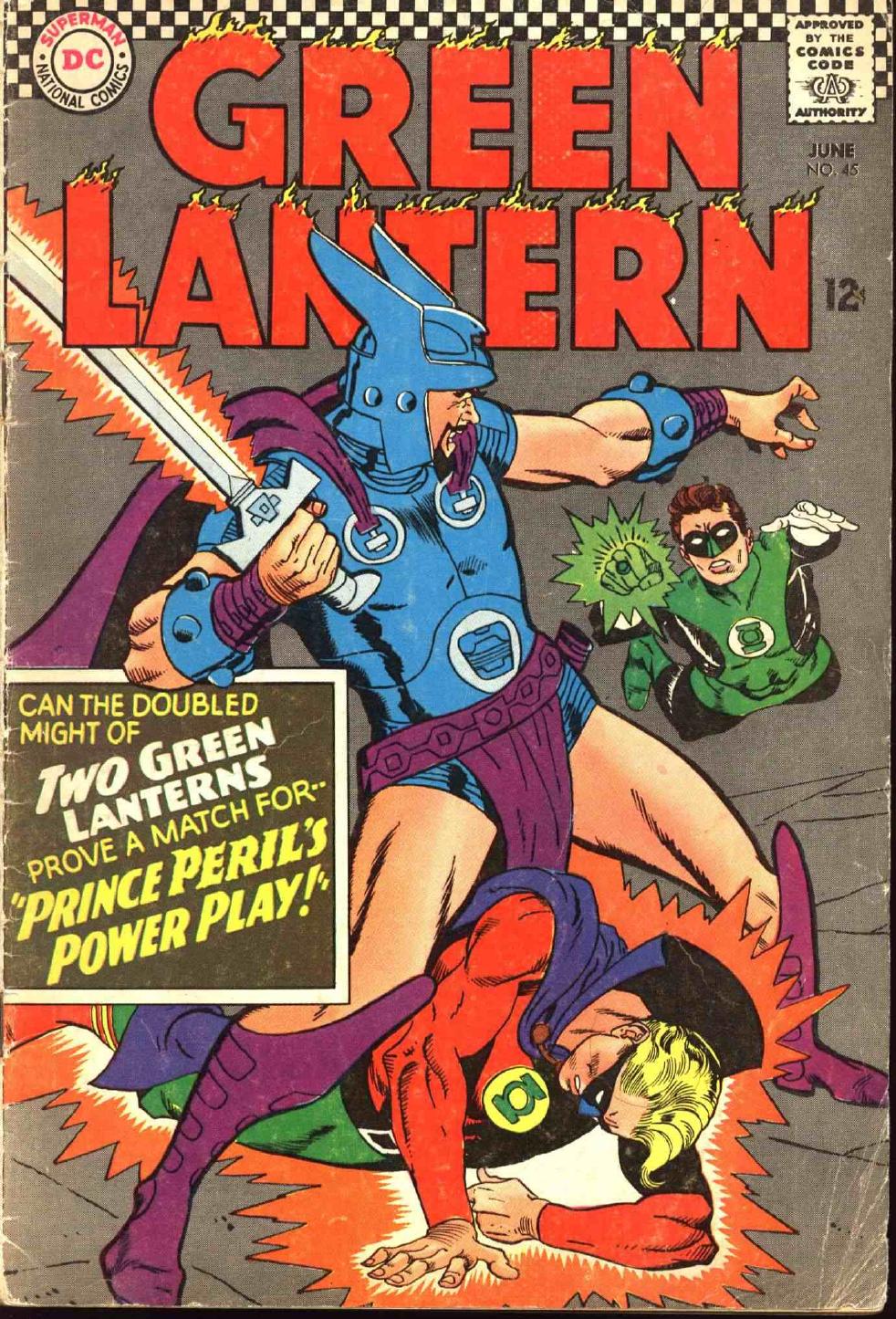 Green Lantern. 45. Cover.