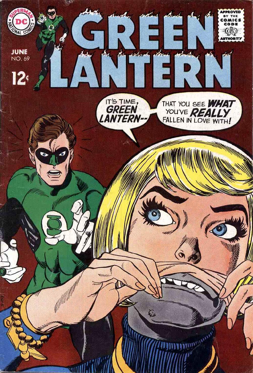 Green Lantern. 69. Cover.