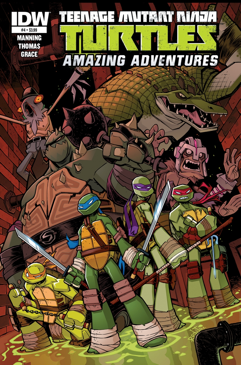 Teenage Mutant Ninja Turtles: Amazing Adventures #4