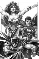 THE BIG THREE [BATMAN, SUPERMAN, WONDER WOMAN]