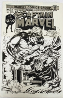 Captain Marvel #35 Cover - RON WILSON