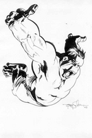 Tony Salmons Hulk sketch