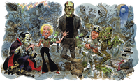 Growing Up With Monsters cover by Jack Davis