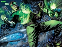 Hal Jordan become Green Lantern
