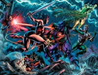 Justice League of America vs. Martian Manhunter