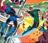 1977 Super DC Calendar for March: Green Lantern