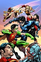 THE TITANS YOUNG JUSTICE GRADUATION DAY TP