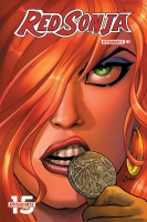 RED SONJA #7 cover art by Amanda Conner