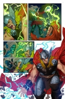 THOR: GOD OF THUNDER #17 Preview 3 art by Ron Garney
