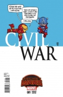 CIVIL WAR #1 Variant Cover by SKOTTIE YOUNG