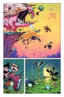 ROCKET RACCOON #1 preview 3 by Scottie Young