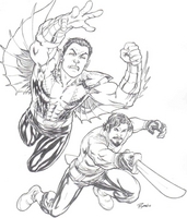 Namor and Admiral Noble