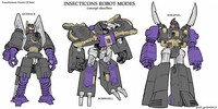 INSECTICONS ROBOT FORM