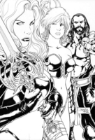 Lady Death - Blacklands #4 (HDR cover)