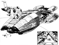 New Battlestar Galactica Season Zero #08 - Pages 16 & 17 (Pencil)
