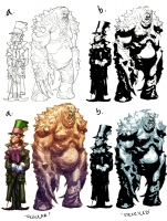 Mad Hatter and Clayface