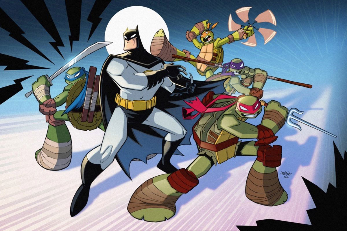 The Ninja Turtles Come to the DC Animated Universe